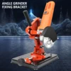 Angle Grinder Stand Angle Grinder Fixed Bracket Heavy Adjustable Grinder Holder Grinder Support for Angle Grinder Cutting Machin 2