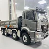 1/14 8×8 MAN-TGS RC Truck Remote Control Dump Truck RTR Version with PL18EV Remote Control Light and Sound System Boys Toy Truck 5
