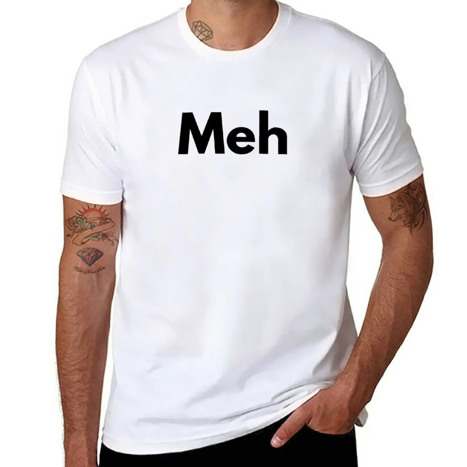

Meh. T-Shirt funny t shirt Short t-shirt boys t shirts mens t shirt graphic