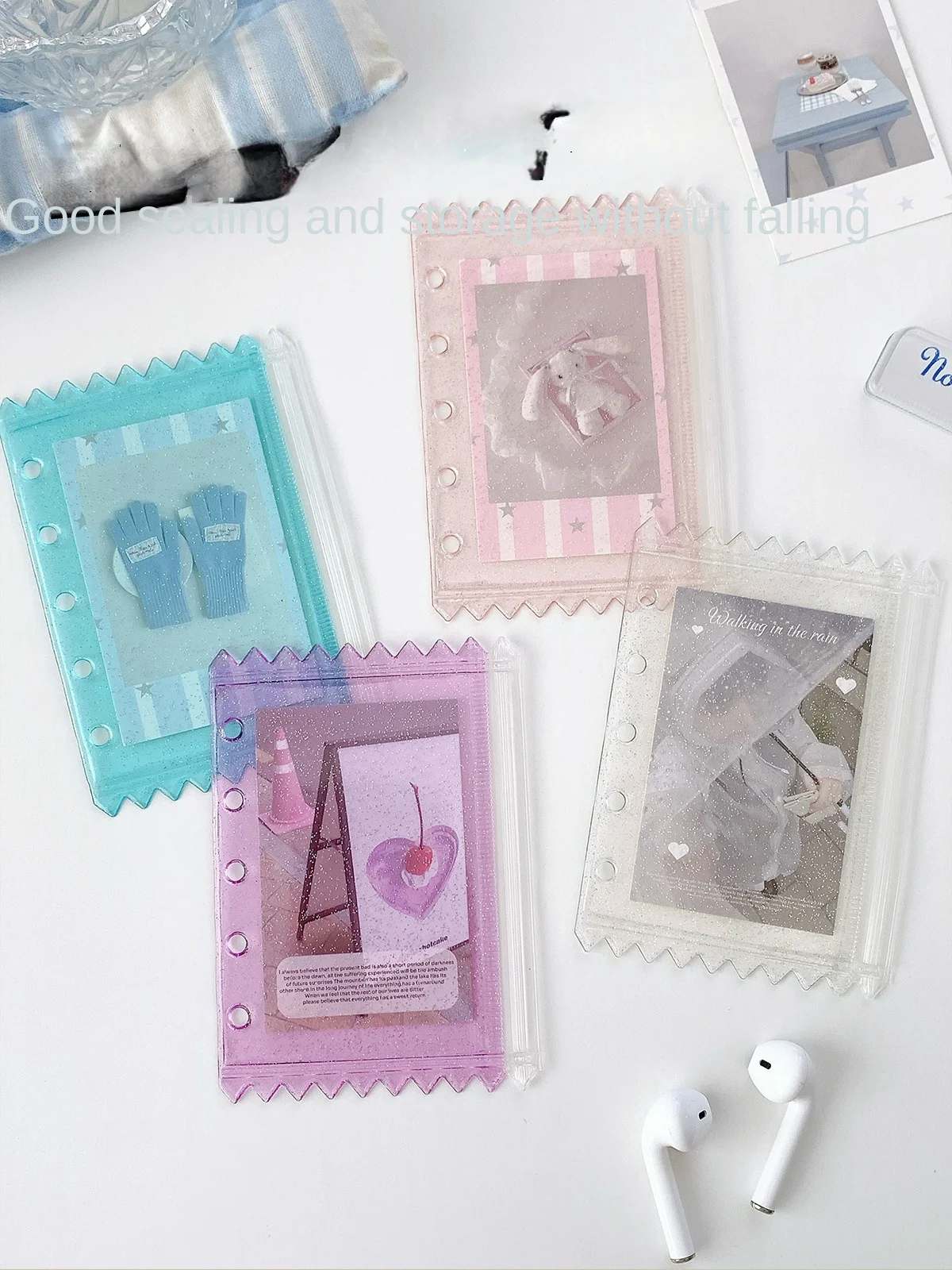 M5 5Holes Candy Colorful Binder Pocket Image 3