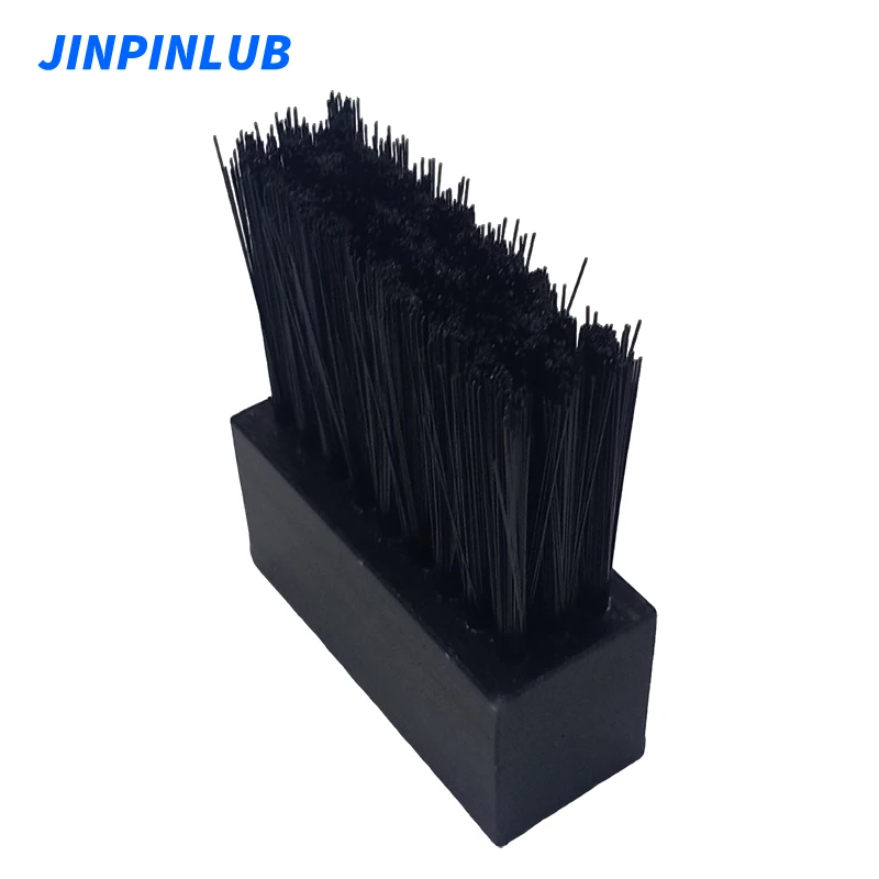 JINPINLUB 50mm Nylon Oil Brush With Base For Escalator Chain Guide Rail Automatic Lubrication System