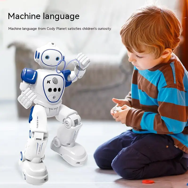

Умный гибкий робот R21 с дистанционным управлением, программируемая электрическая головоломка с управлением жестами и песнями для танцев, детские игрушки, подарок