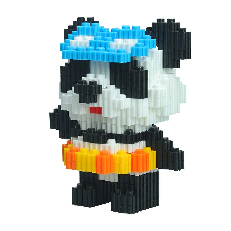 

Disney Anime Cute Giant Panda Building Block Particle Assembly Decoration Super Push Gift for Boys and Girls Funny Gift Toys