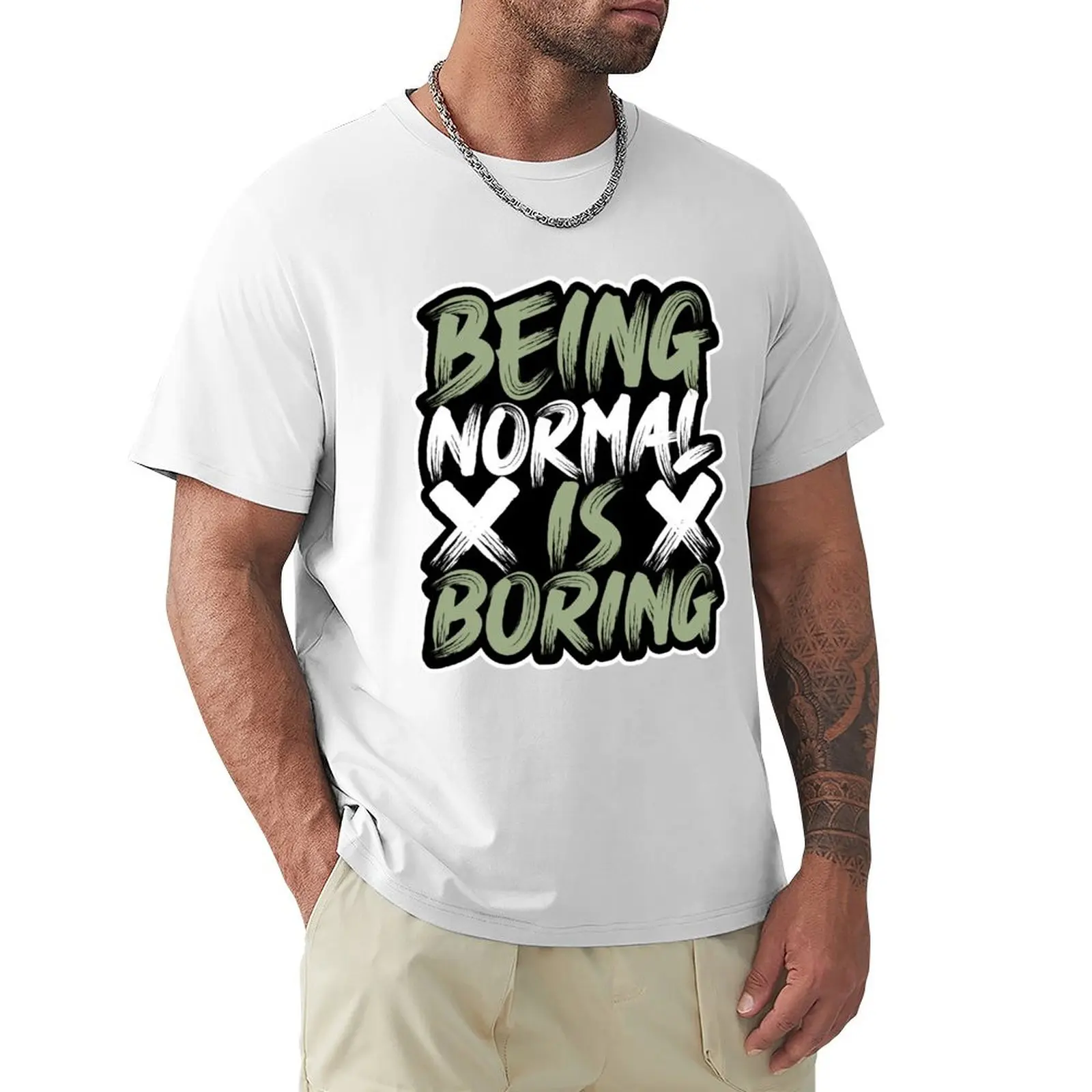 

being normal is boring<<Biily joel Biily joel, Biily joel, T-Shirt