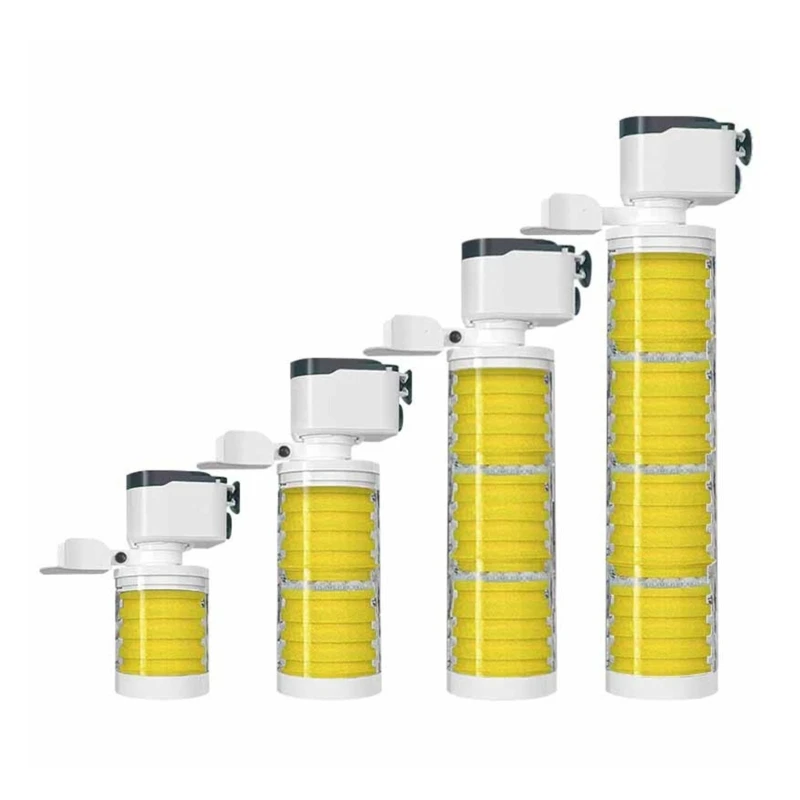 

3IN1 Functional Aquariums Filter Fishtank Biofiltration Filter Aquatic Water Biochemical Filter with Water Purification