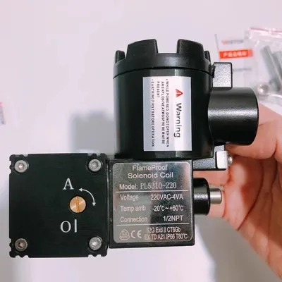 

Огнестойкий соленоидный катушечный клапан PL5310-024 24vdc-3. 5w PL5310-220 220VAC-4VA