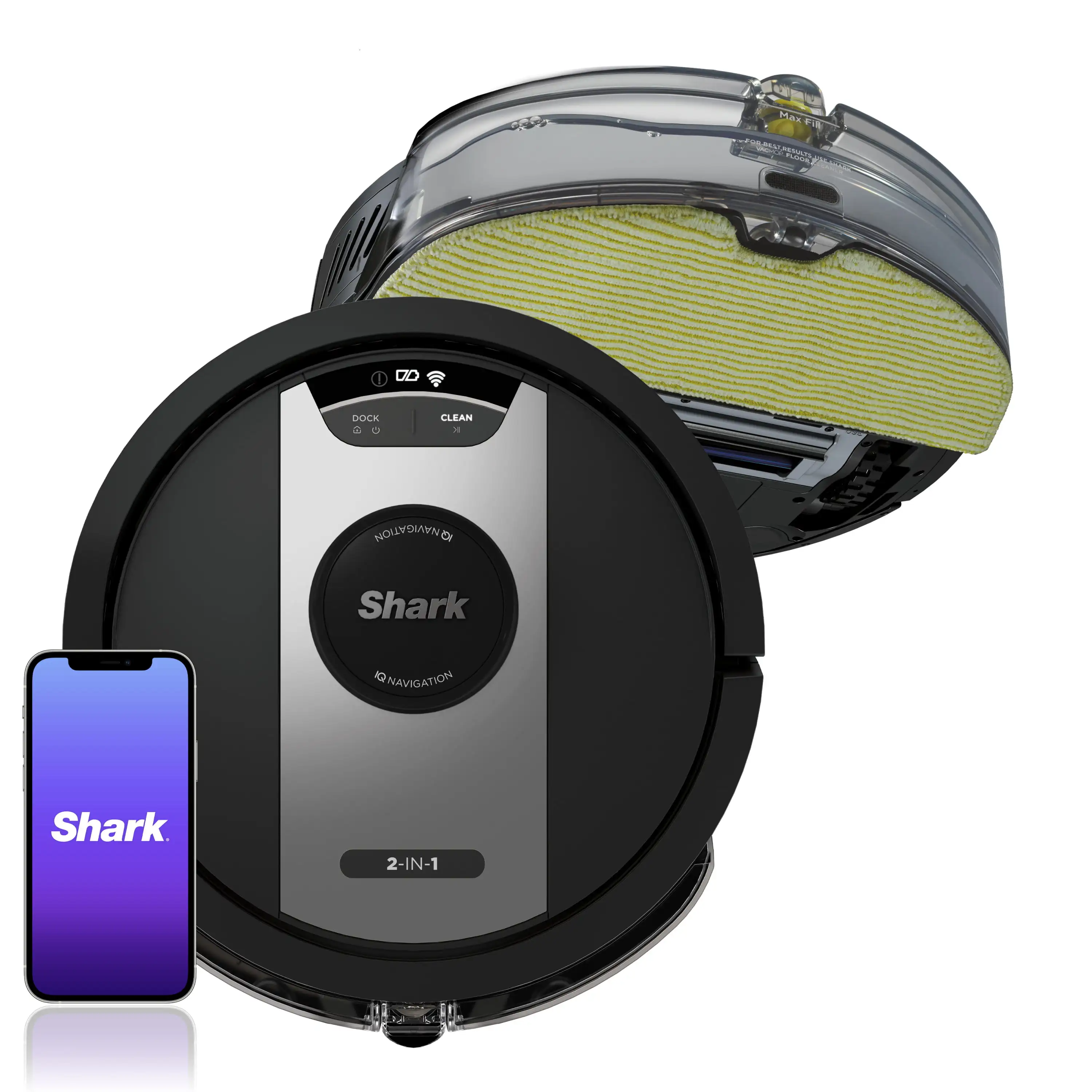 Shark IQ 2in1 Robot Vacuum Mop With Matrix Clean Costco