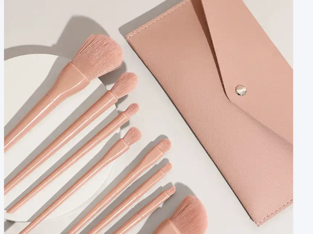Nuova Polvere per Trucco in 4 Colori, Contorno Viso al Cacao con Pennello - immagine 6