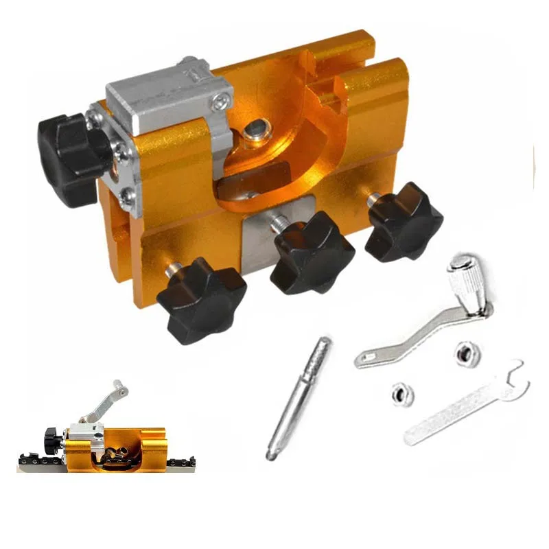

Hand cranked chain grinder Household manual grinding tools, electric chain chainsaws, portable sharpeners