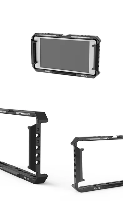Gabbia Per Monitor PortKeys PT6 Nitze JT-I02A - Con Rail NATO E Montatura Cold Shoe, Lega Di Alluminio - Foto 7