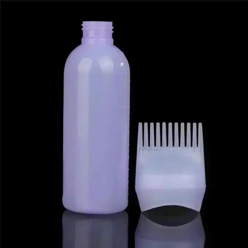 120ML Hair Care Bottle Comes With Brush Teeth And Precise Measurement Scales Which Are Professional Hairs Dyeing As Cares Tools