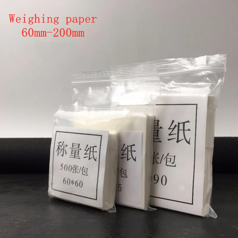 

2pack (1000pcs) Weighing paper, square Smooth sulphate paper, vegetable parchment for laboratory