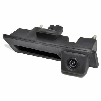 Telecamera Posteriore CCD per Maniglia del Bagagliaio per Audi A4 A6 Q5 Q7, VW Golf 5 6 Tiguan Passat B6 B7 Jetta, Telecamera di Retromarcia CVBS
