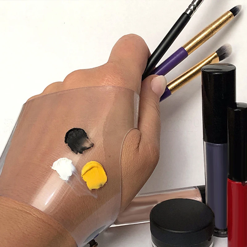 Functional Makeup Gloves Professional Makeup Artist Gloves Natural Leather Gloves Comfortable Fashion Korean Makeup Tools 2