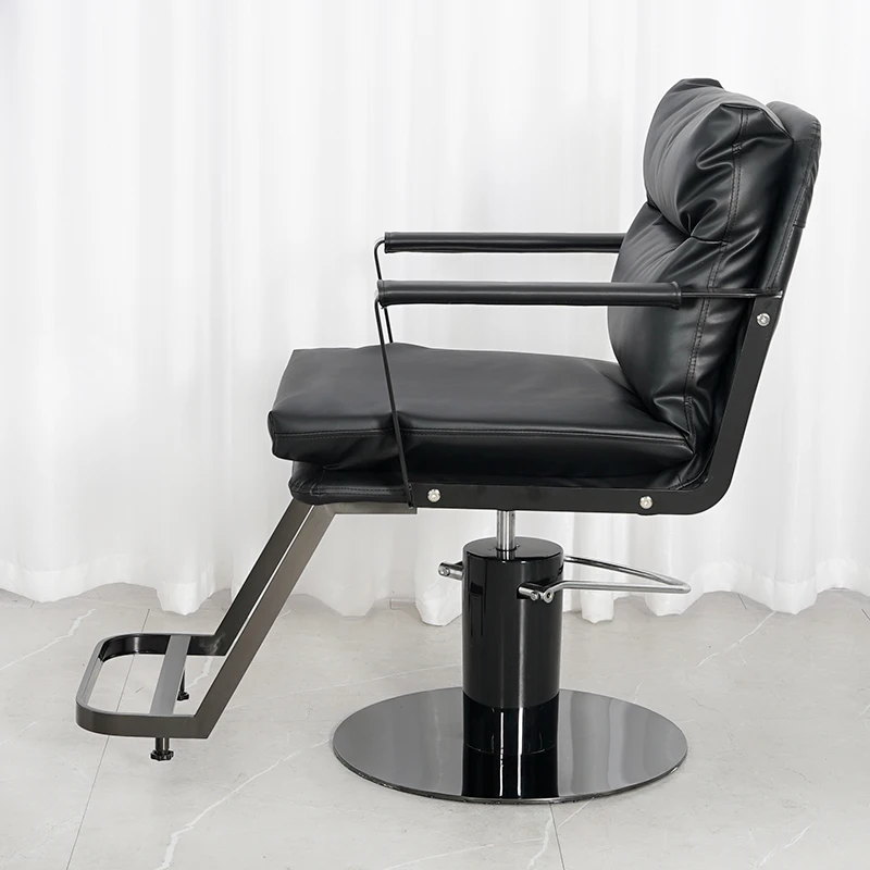 Shampoo White Barber Chair Luxury Backwash Reclining Swivel Barber Chair Prodgf Stylist Chaise Coiffeuse Home Furniture