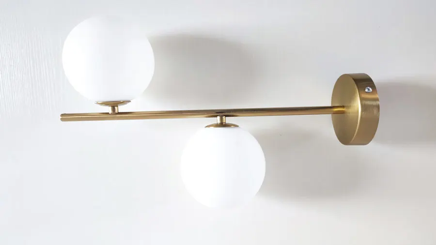 TINLAIBOR Simplicity Acrylic White Ball Ceiling Light G9 Bulbs Aisle Corridor Porch Bedroom Cloakroom Art Ceiling Lamp