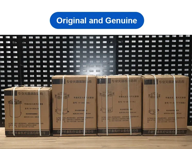Digital Display Automatic Autoclave Sterilizer Overpressure Self-venting Labs Po