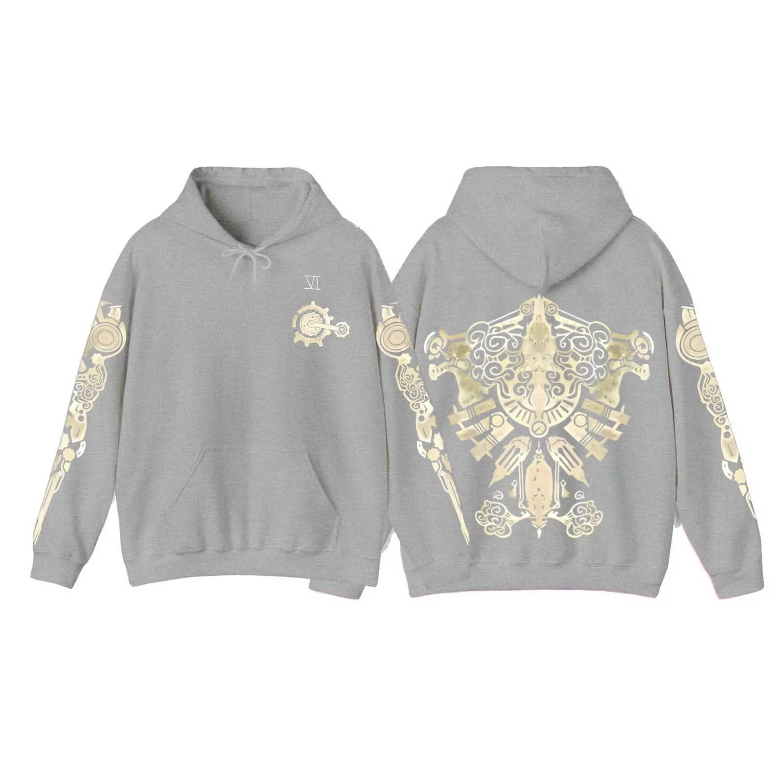 Harajuku Womens Anime Arcane-Jinx League  Hoodies Long Sleeve Shirts Pullover y2k Clothes With Pocket Versatile Graphic Hoodies 5