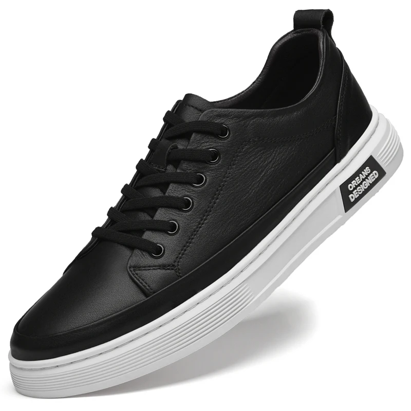 MenCasualShoesSpringFashionMensShoesGenuineLeatherOutdoor