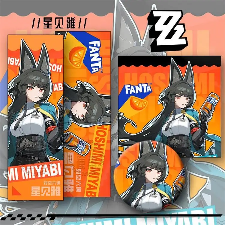 Zenless Zone Zero Asaba Harumasa Bangboo Desktop Acrylic Stand