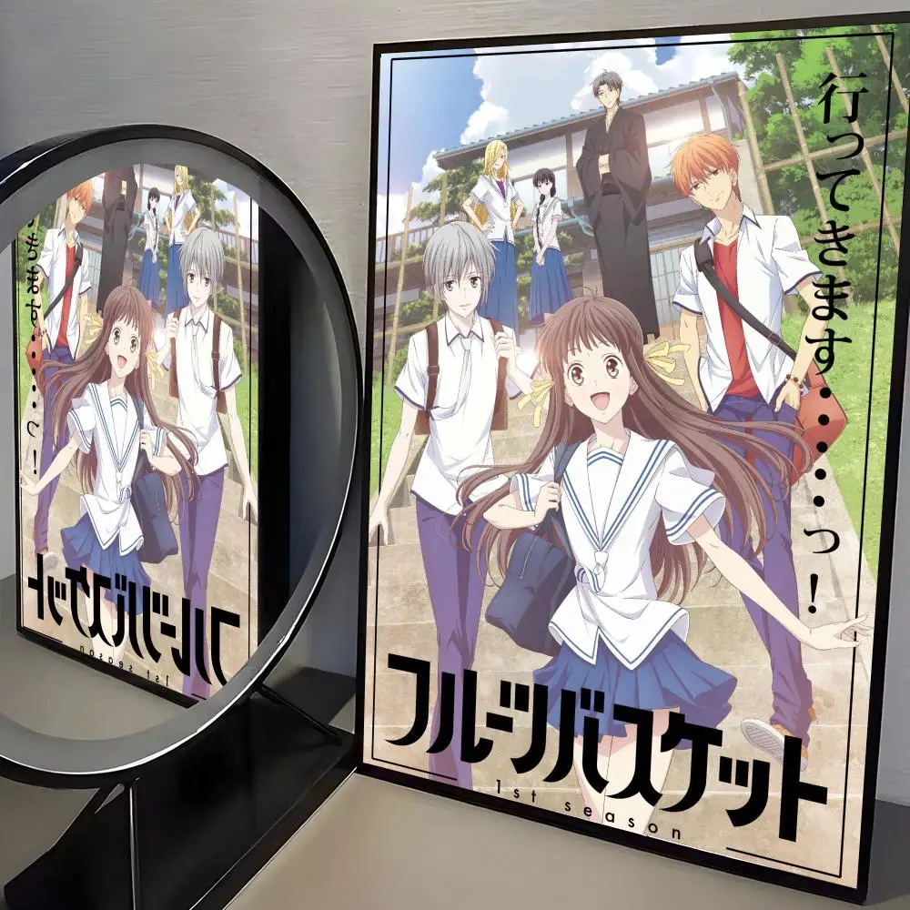 Anime Fruits Basket Poster, wasserfester HD-Wandaufkleber, selbstklebendes Kunstposter, lichtbeständig, Heim- und Raumdekoration – Detail 20