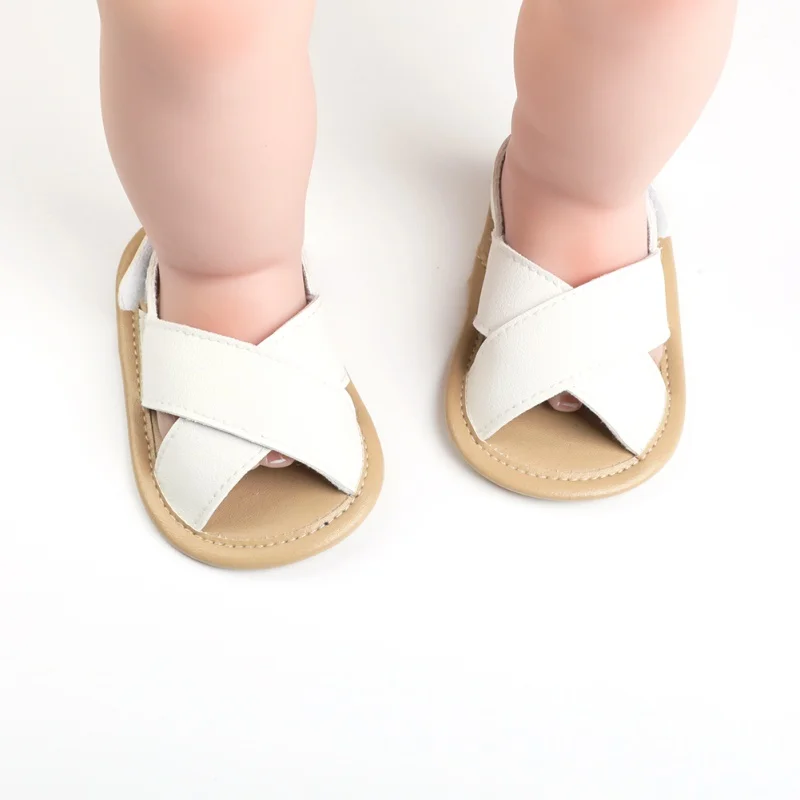 Infant Baby Anti-Slip Shoes Summer Girls Boys Breathable Tassel Design Sandals Toddler Soft Soled First Walkers