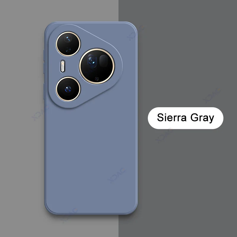 Premium Liquid Silicone Armor Case - Luxury Soft Square Design with Advanced Lens Protection
