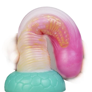 Silicone Animal Dildo Huge Monster Dragon Dildo with Suction Cup Anal Plug Anal Toys Female Sex Toys for Women Dildo for Anal 2