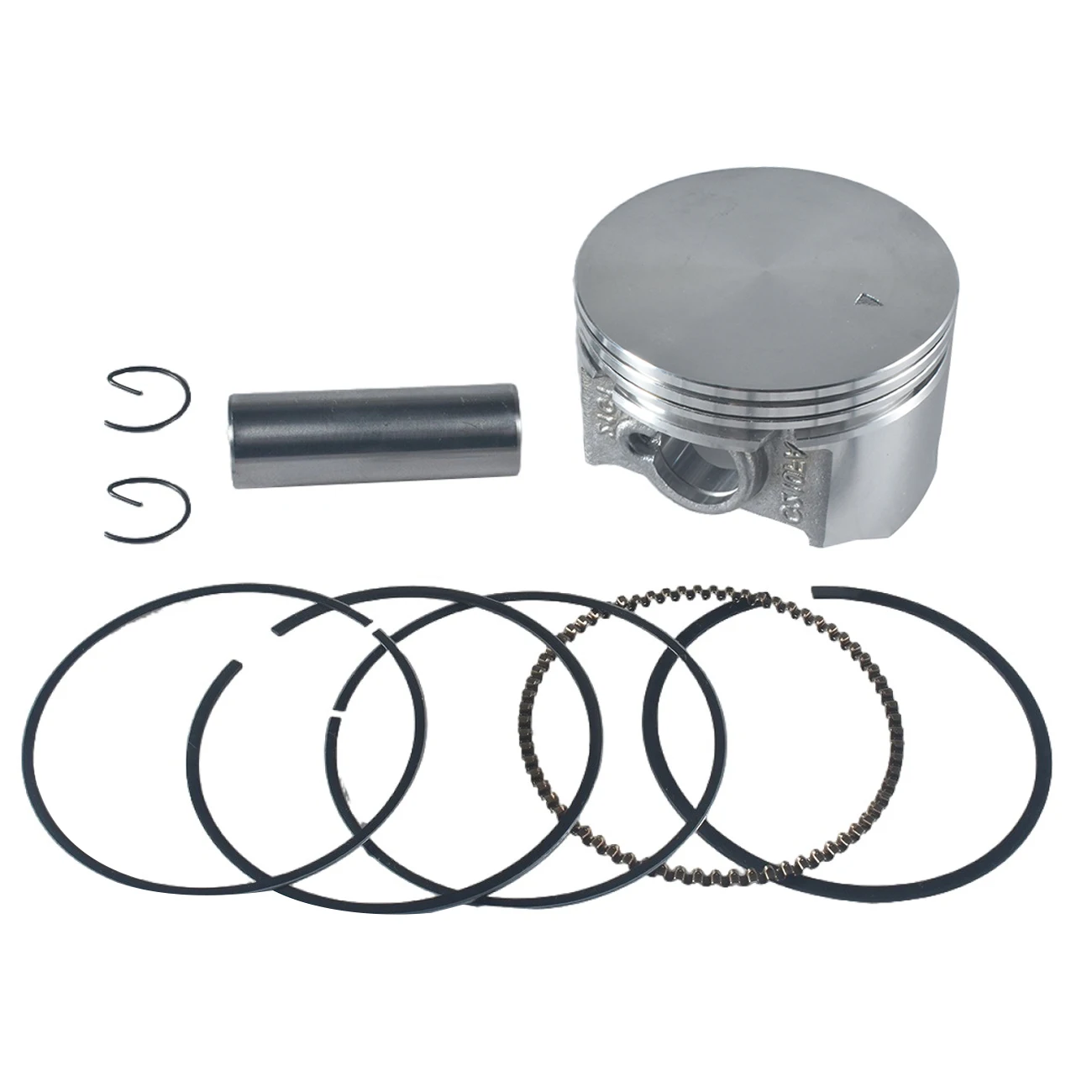 Racing Go Kart Seat Kit 70mm Flat Top Piston Kit For GX200 212cc.550 Bore