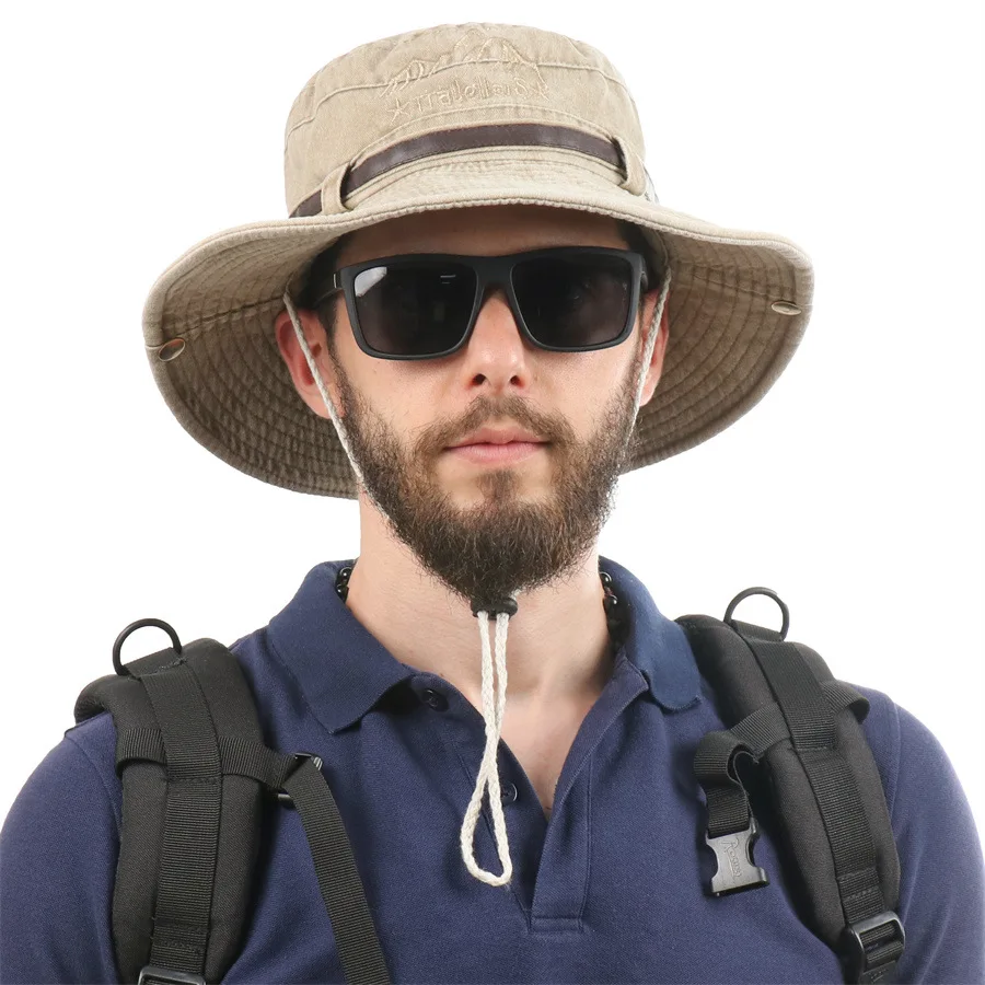 Hat Cotton Washed fisherman