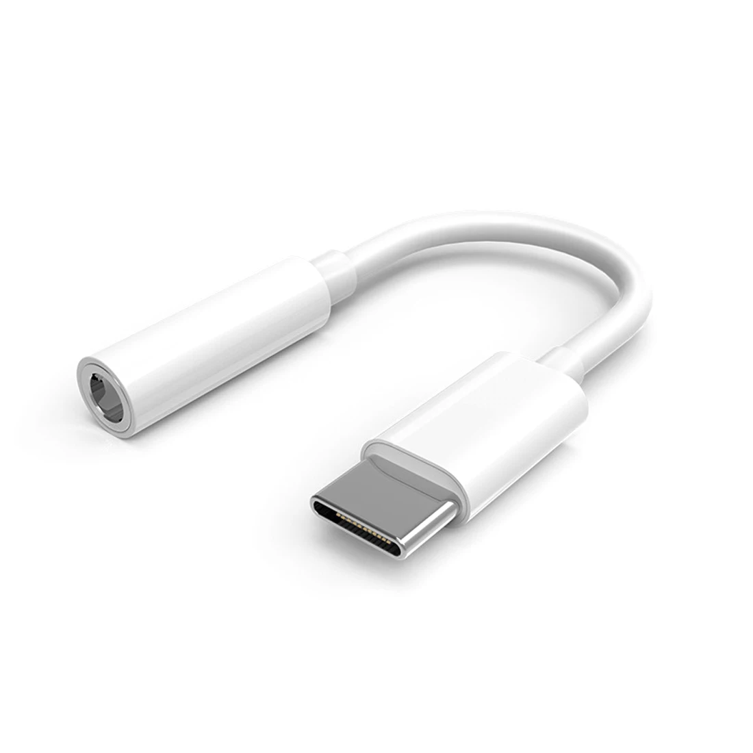 

1Pcs USB Type C To 3.5MM Headset/Earphone Jack Cable Adapter Type C Male Port to 3.5 MM Stereo Audio Headset Built-in Decoder