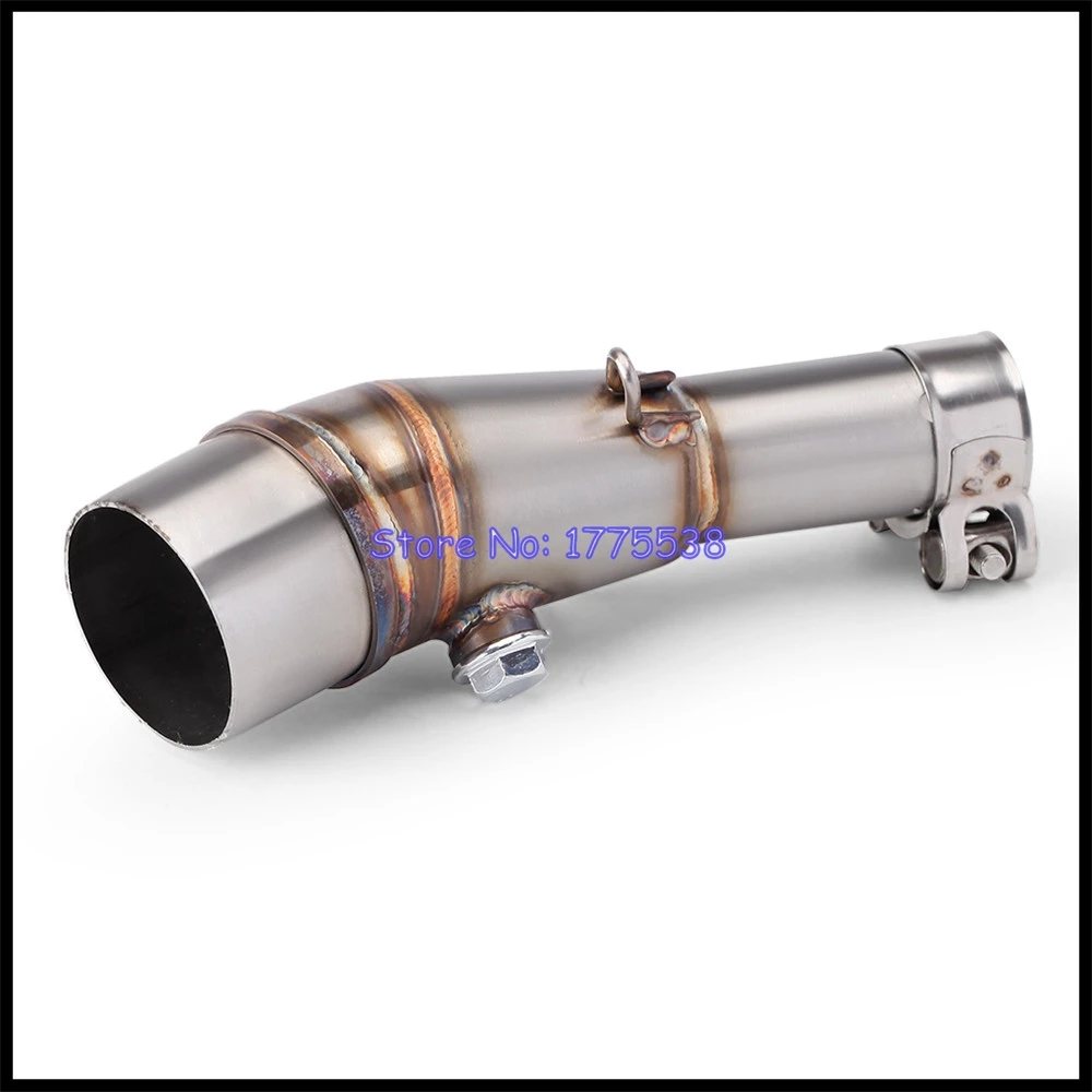 Motorcycle Exhaust Mid Link Pipe for Honda Forza 350 NSS350 2021-2024 ADV350 2022-2024 Motorcycle Muffler Pipe for 51mm Exhaust - Image 4