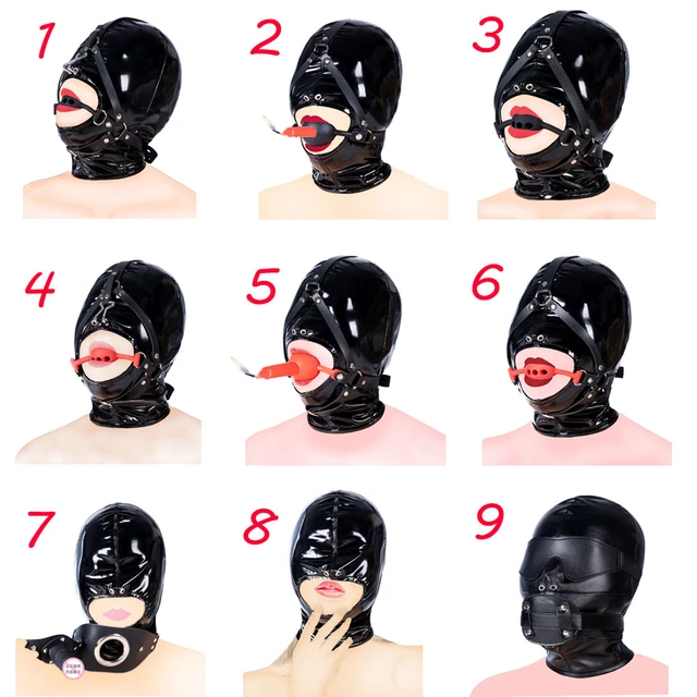 Masque En Cuir Bdsm Pour Une Soirée Sensuelle