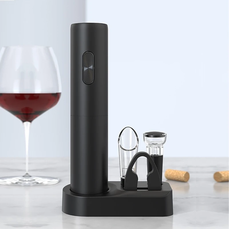 Rechargeable Wine Opener Easy to Use Electric Wine Opener Convenient Electric Corkscrew Perfect for Various Bottles