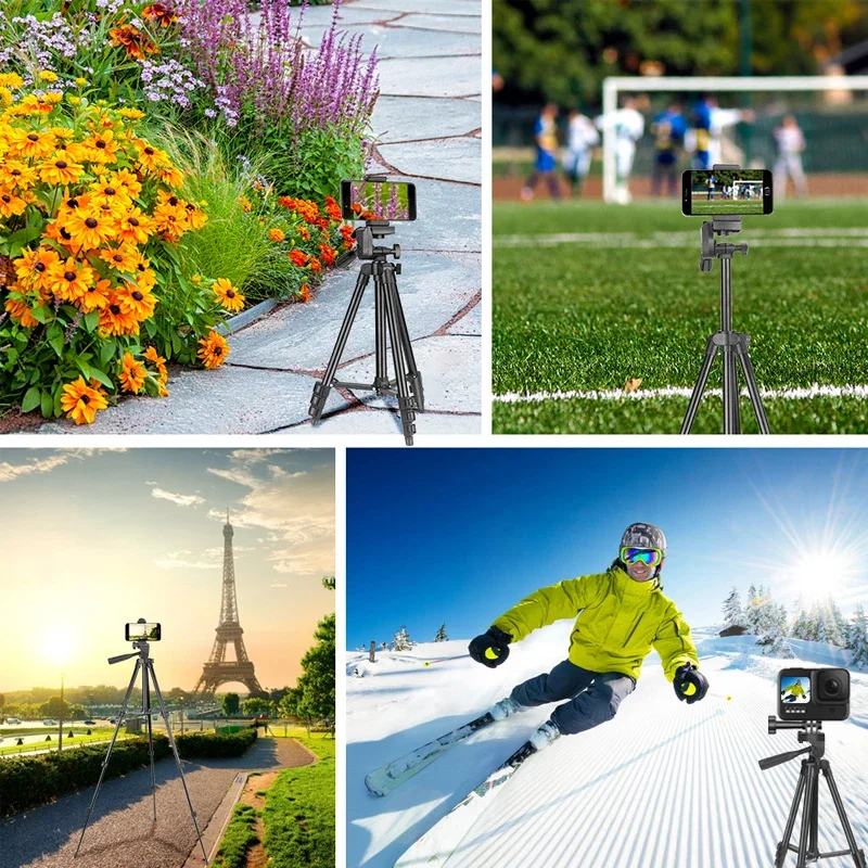 3120 Tripod for Phone 100cm Universal Phone Video Tripod Stand Bluetooth Selfie Remote Video Recording Photography Stand phone tripod