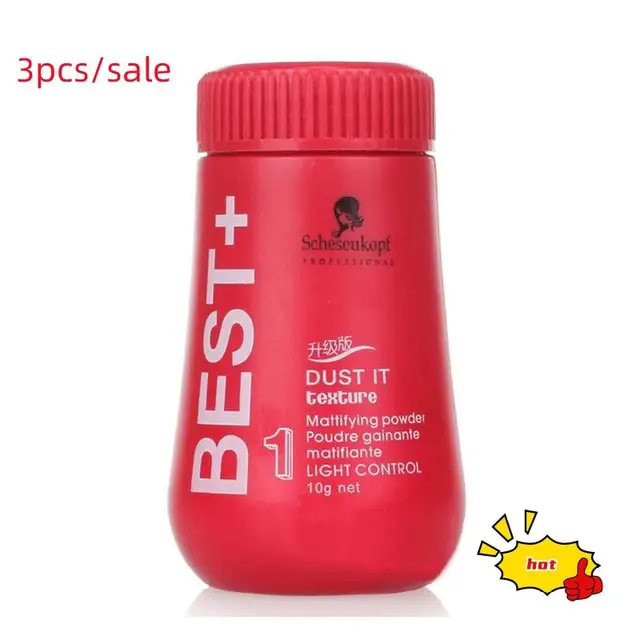 3PCS X10g Hair Powder Fluffy Increase Hair Volume Mattifying Powder Hair Design Styling Gel Hair Powder Unisex Shampoo good sale