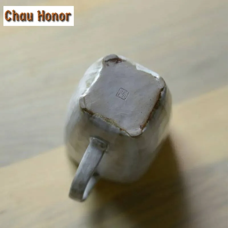 300ml Japanese-style Ceramic Coffee Mug Tumbler Retro Handmade Tea Milk Beer Mug with Handle Water Cup Home Office Drinkware