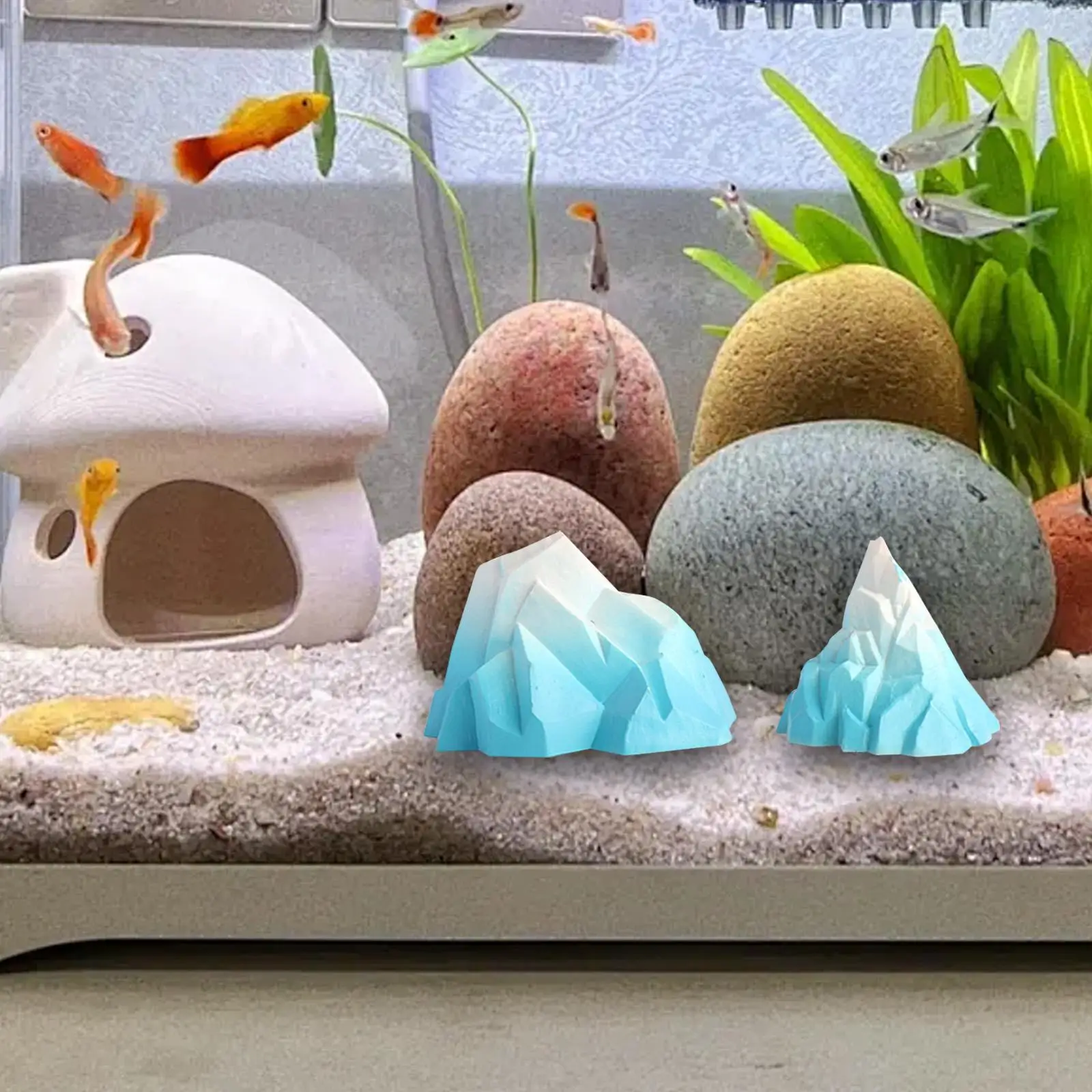 Title 1, Aquarium Iceberg Decoration Aquarium Accessorie...