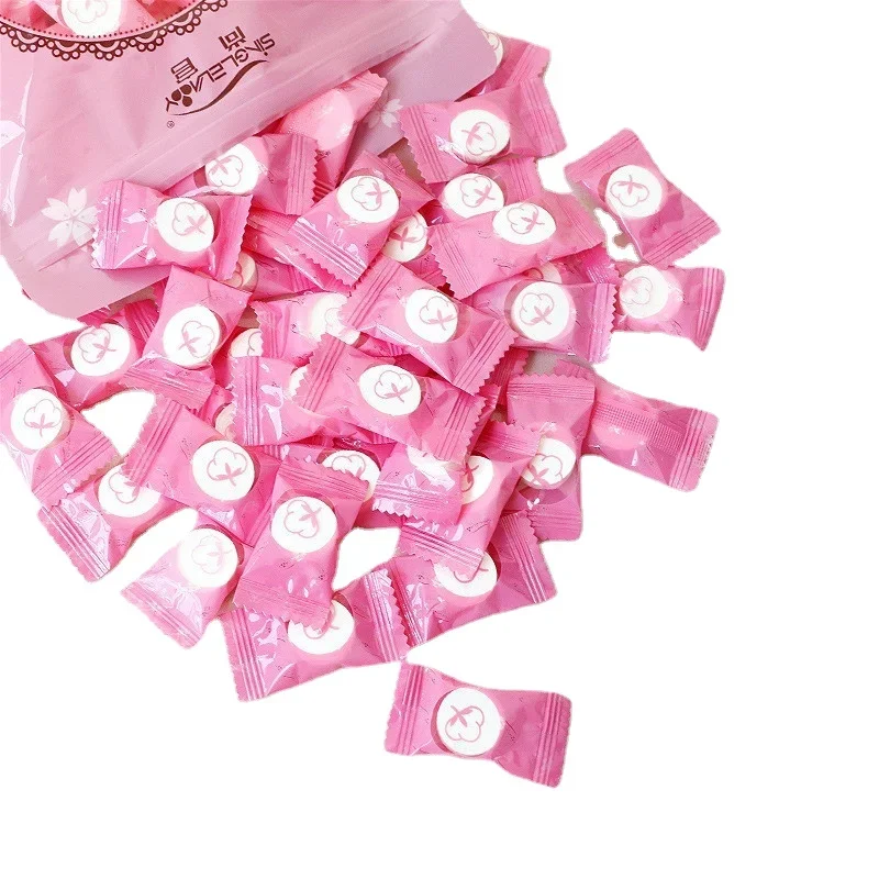 100 Pcs Dry Pressed Coin Disposable Face Towels for Adults  Baby Wipes Tablet Travel Tissue  Bath  Makeup 5