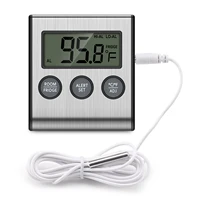 Thermomètre de réfrigérateur ORIA, thermomètre de congélateur avec sonde externe, thermomètre numérique pour réfrigérateur pour la maison, la cuisine et les restaurants 1