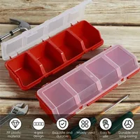 Parts Storage Box Classification Screw Organizer Box Electronic Components Storage Case Hardware Part Plastic Compartment Boxes 2