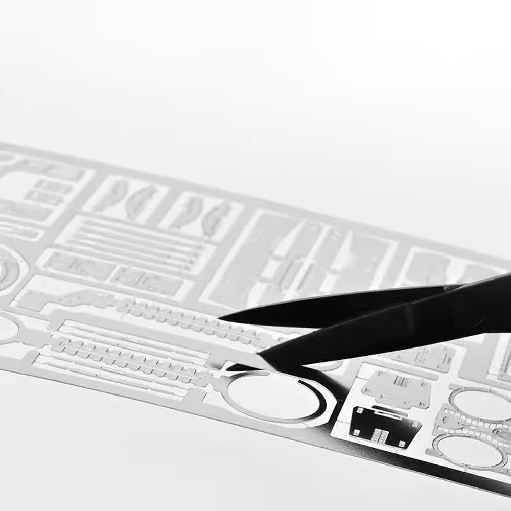 Decal Scissors Photo Etched Part Scissors Handmade Paper Straight DIY Crafts Military Hobby Model Building Tool