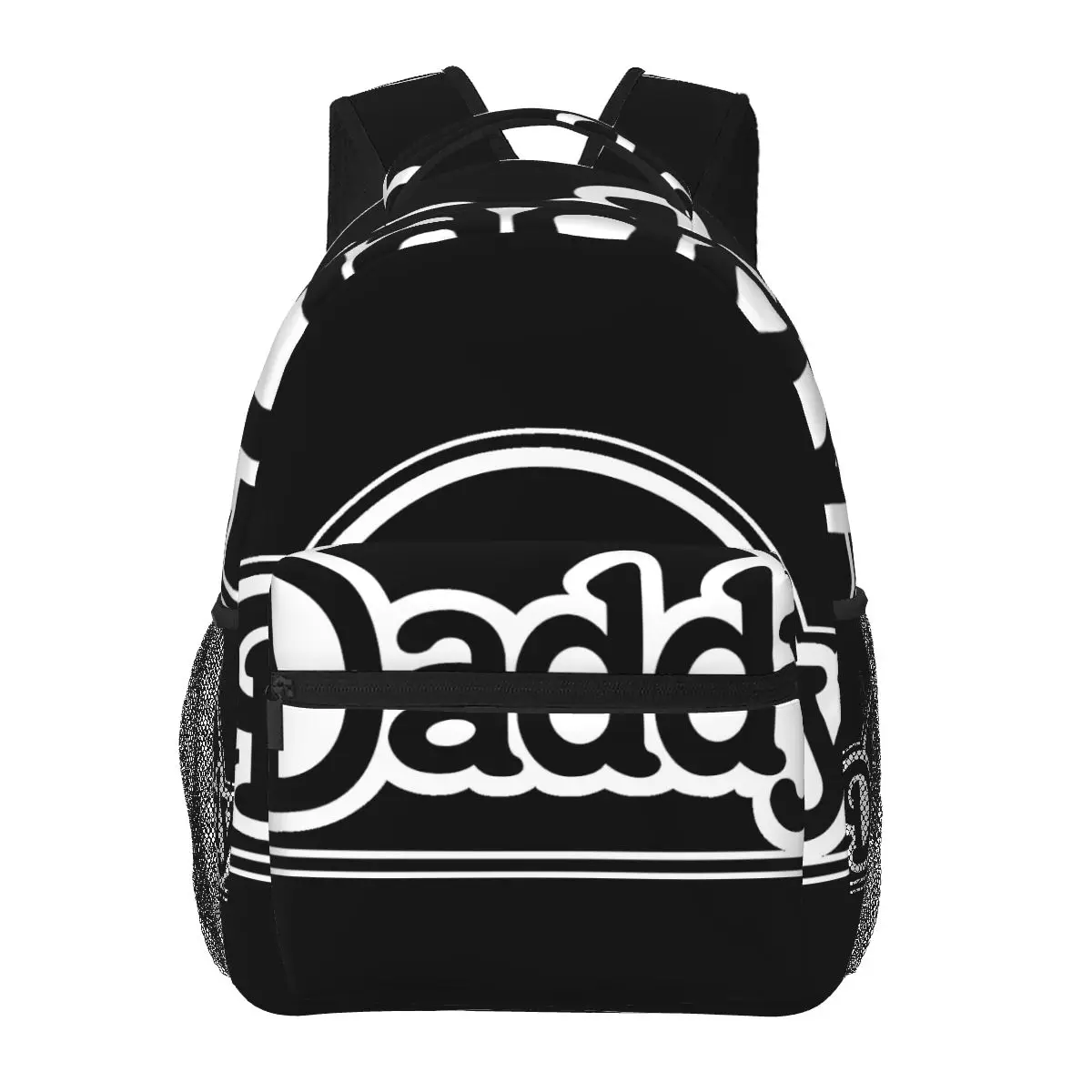 Daddy Logo Casual Backpack Unisex Students Leisure Travel Computer Backpack