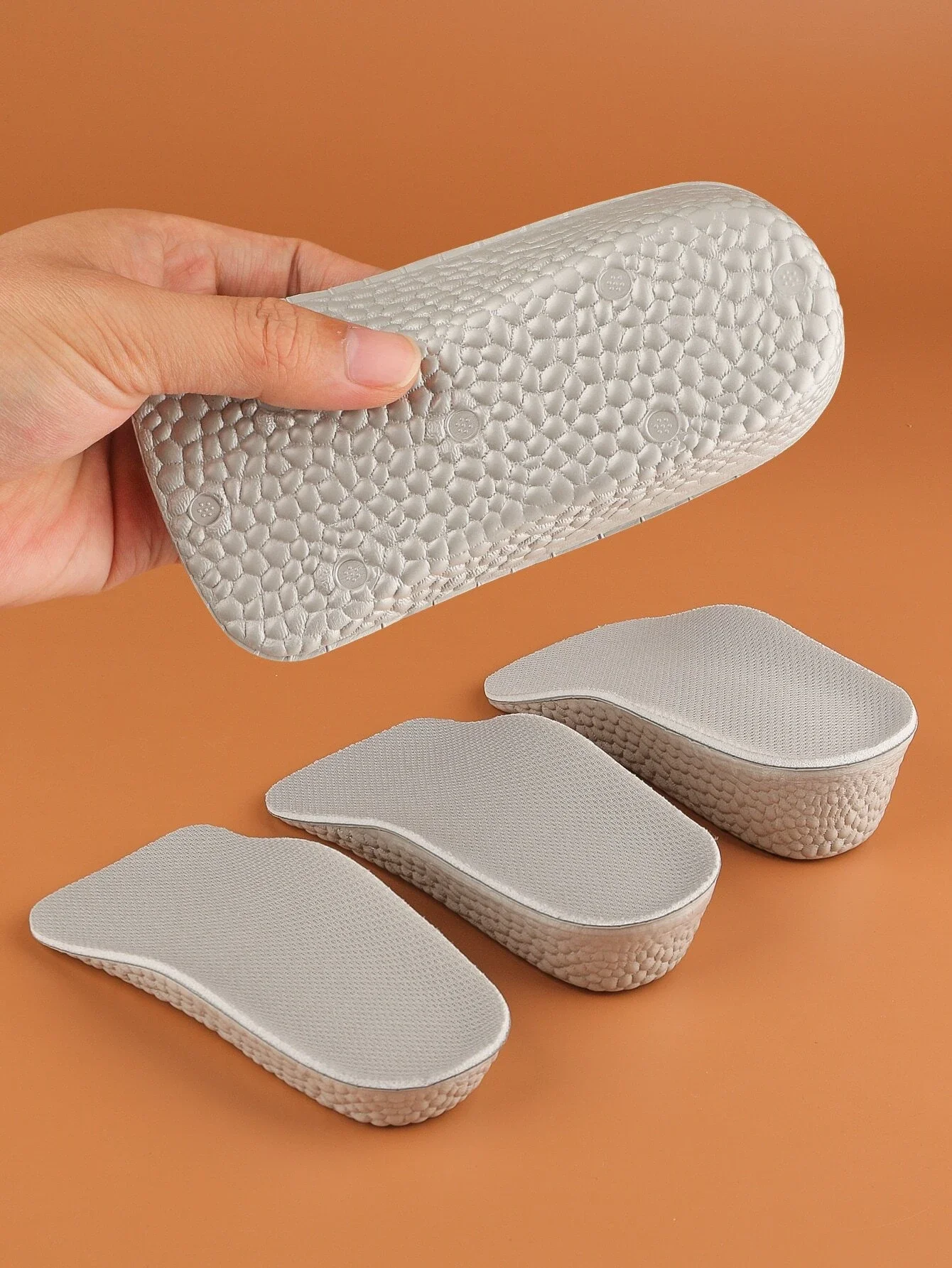 Height Increase Insoles-Heel Lift Inserts For Leg Length Discrepancies And Achilles Tendonitis, Heel Cups For Men And Women