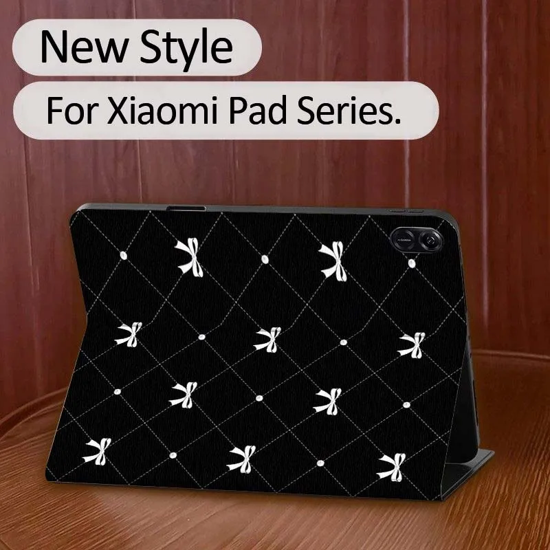 Elegant Bow Love Tablet Case Cover - Fashionable Protective Sleeve