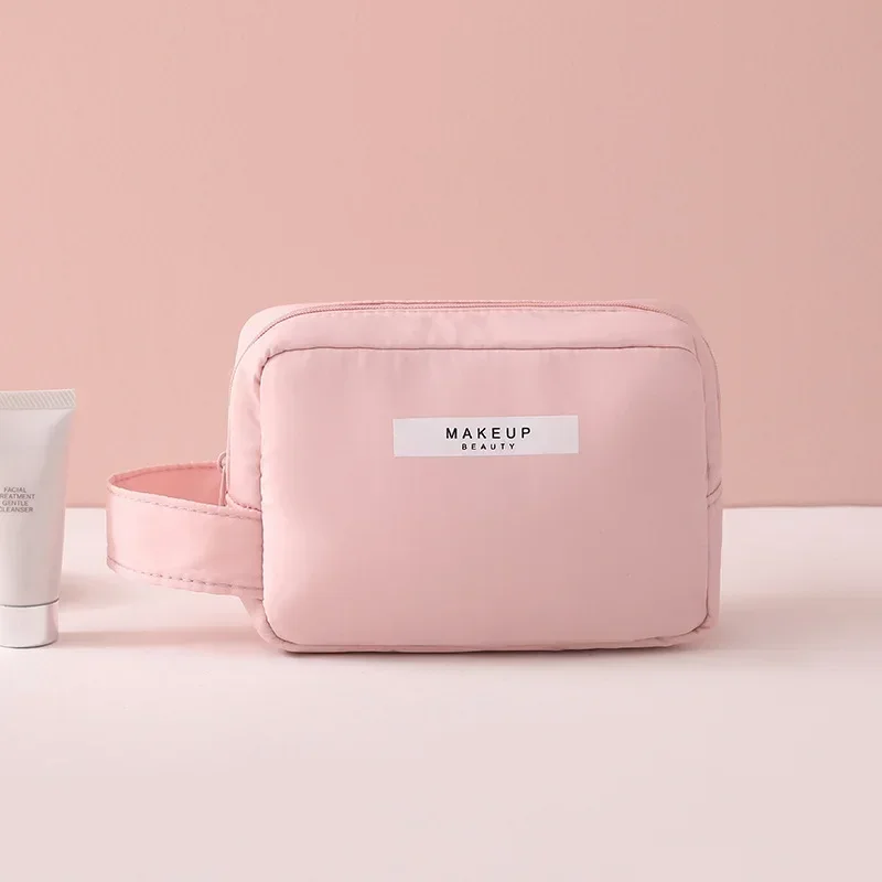 Water-resistant Portable Travel Makeup and Skincare Organizer with Large Capacity