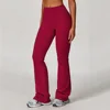 Wide Leg Pants Women Bell-bottoms High Waist Yoga Leggings High Stretchy Butt Lifting Breathable Sports Pants Women Gym Leggings