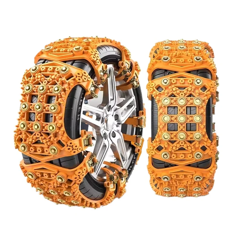 Car snow chain strip universal bold winter suv car truck off-road vehicle does not hurt tires snow chain