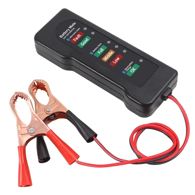12V car battery tester, Alternator Tester Automotive,Battery Checker, Analyzer to Check alternator & Battery Charging System 2