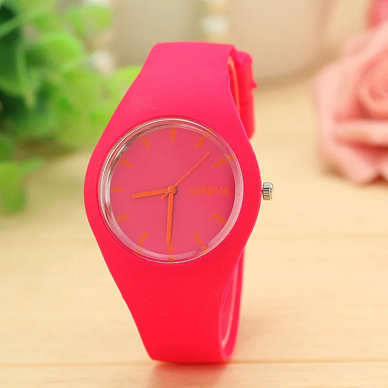 Fashion Brand Silicone Female Watch Quartz Casual Watch Style Ladies Dress Watches Jelly Wristwatch for Women Relogio Feminino